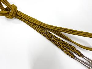 未使用品　正絹　手組帯締め